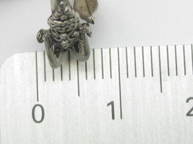 Anelli: Vintage Ring Silber 950 gehörnter Drachen Gr. 55 – Usato da Ermatingen venduto da Decovin 4