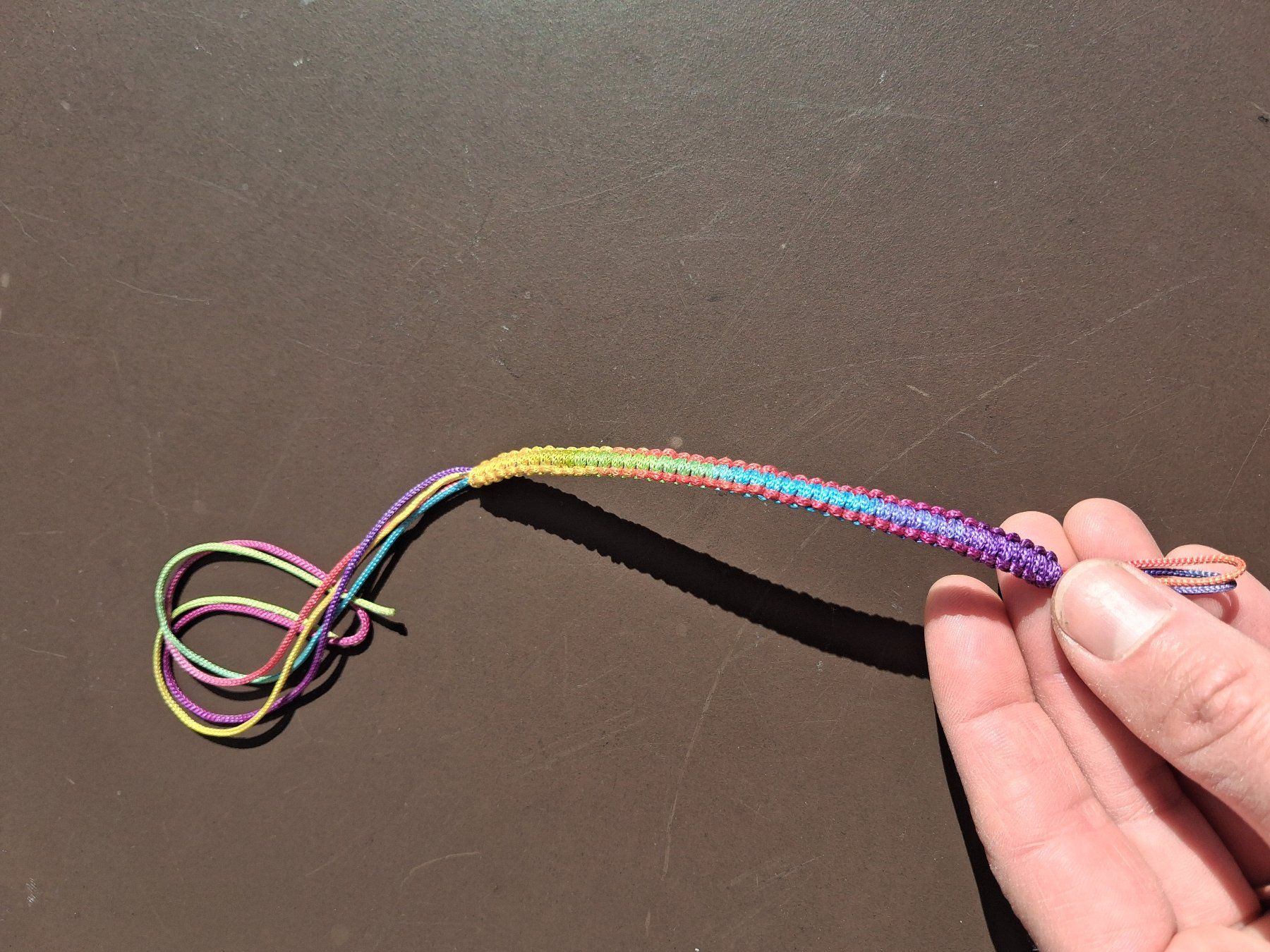 Armbänder & -reifen: 2x Stoff-Armband in Regenbogenfarben NEU – Neu und originalverpackt aus Wald ZH von e8e 7