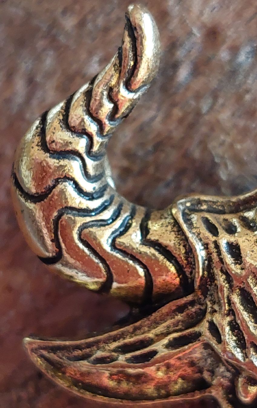 Broschen & Nadeln: Brosche Stier / Büffel / Muni mit Hörner, goldfarben – Neu (gemäss Beschreibung) aus Oberwil BL von Chewbacca184 2