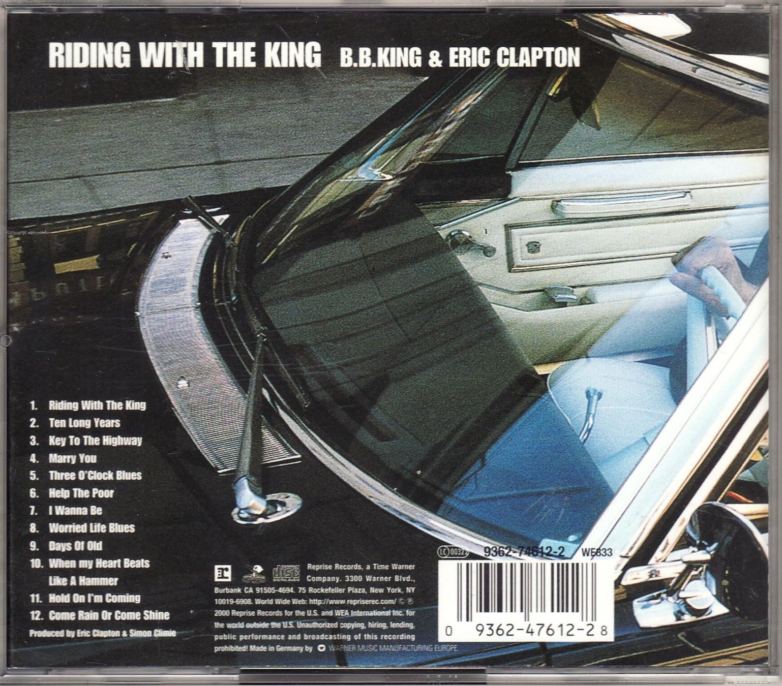 CD: B.B. King & Eric Clapton – Riding With The King – Nuovo (secondo la descrizione) da Boussens venduto da catfood01 1