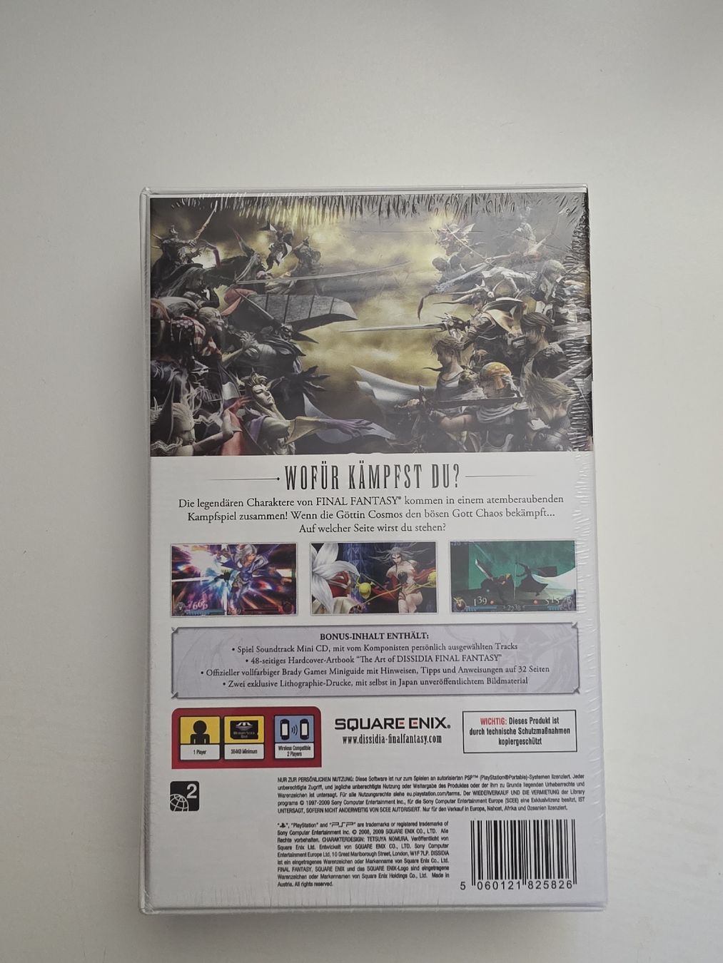 Sony Spiele: Dissidia Final Fantasy Collector's Edition PSP SEALED – Gebraucht aus Tafers von whereyogamesat 1
