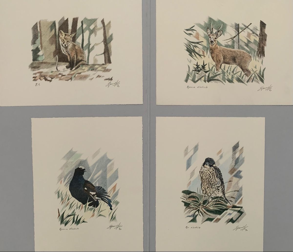 Arts picturaux & lithographies: Schweizer Kunst - Claude GENOUD (1946), FR – Neuf (Voir description) à Düdingen par polytropon_5 5