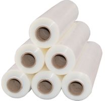 12 x Rollen Stretchfolie 2,5 kg 23 my Transparent