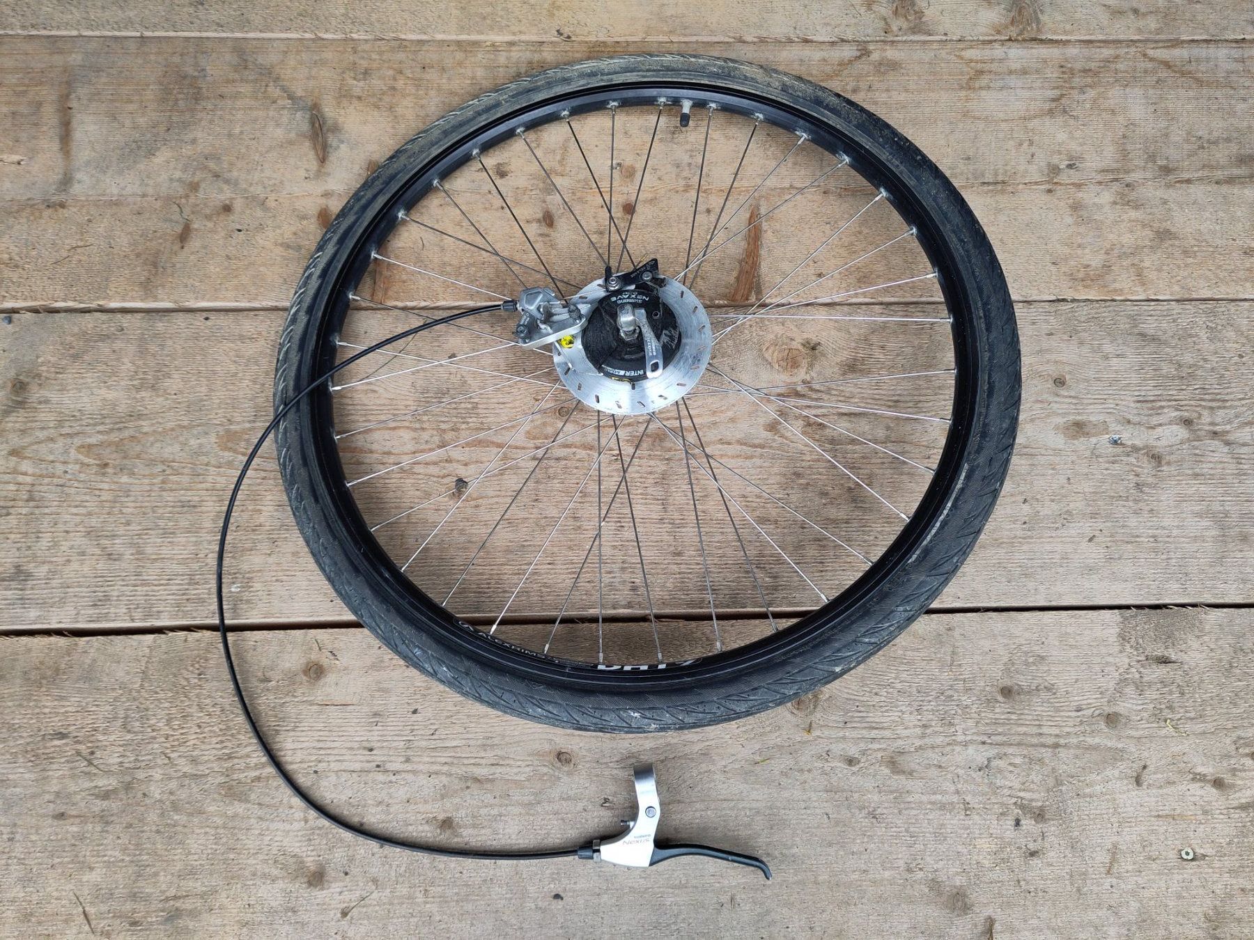 Shimano Ersatzteile: Flyer 28" Laufrad Vorne mit Shimano Rollerbremse – Gebraucht aus Vignogn von Stiago2