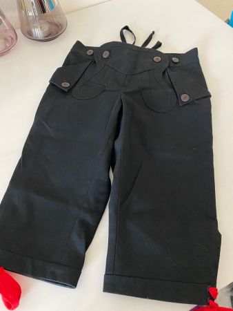 Süsse Hose Wiesn Oktoberfest S/M schwarz