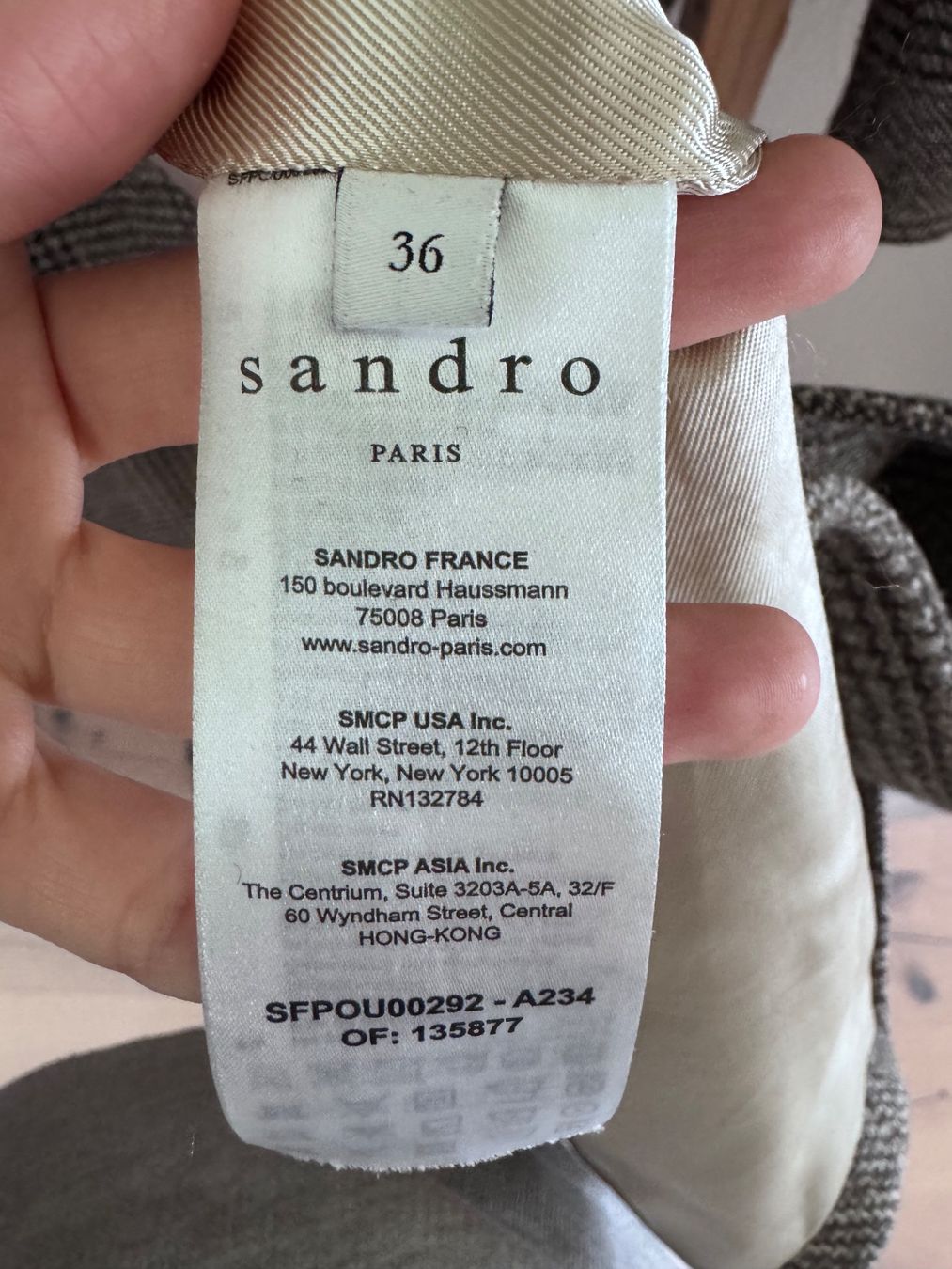 Manteaux: Sandro Wool coat 36 – D'occasion à Wilen b. Wollerau par sopfl 3