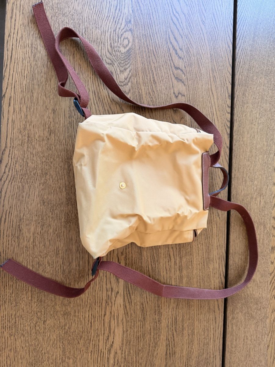 Longchamp Zaini: Longchamp Backpack in honey colour – Usato da Winterthur venduto da Wavaa 3