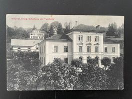 AK SG Wattwil, evang. Schulhaus und Turnhalle