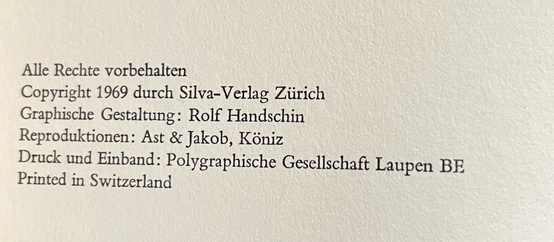 Libri: Silva Verlag, Alpenblumen, 1969 – Usato da Oftringen venduto da Vucki 1