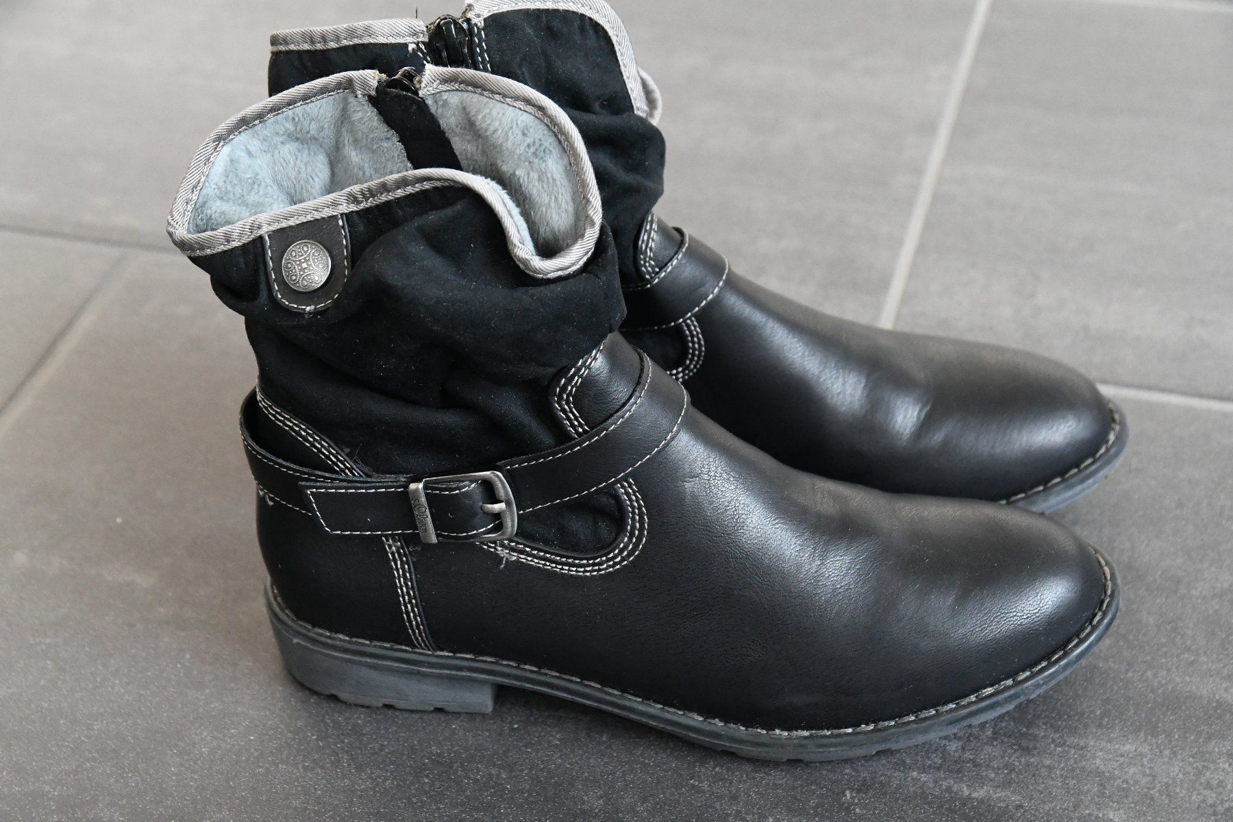 S.Oliver Damenschuhe: Stiefelette, s. Oliver, Gr 38, NEU – Neu (gemäss Beschreibung) aus Sins von dsto