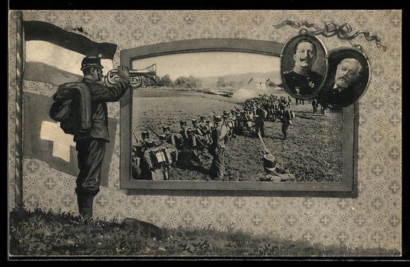 Fotos, Briefe & Postkarten: Schweiz, Besuch vom Kaiser Wilhelm II.,  – Gebraucht aus Berlin von bartko-reher