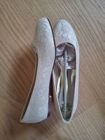 Hochzeitsschuhe mit Absatz und Ballerina