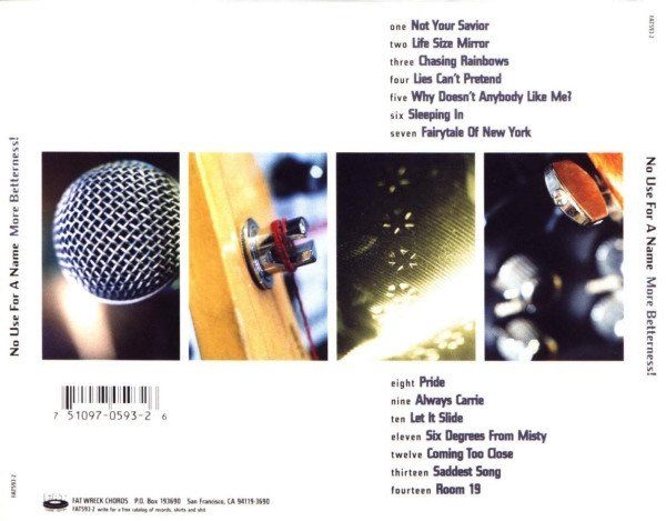 CDs: No Use For A Name – More Betterness! - b – D'occasion à Brittnau par Zibu 1