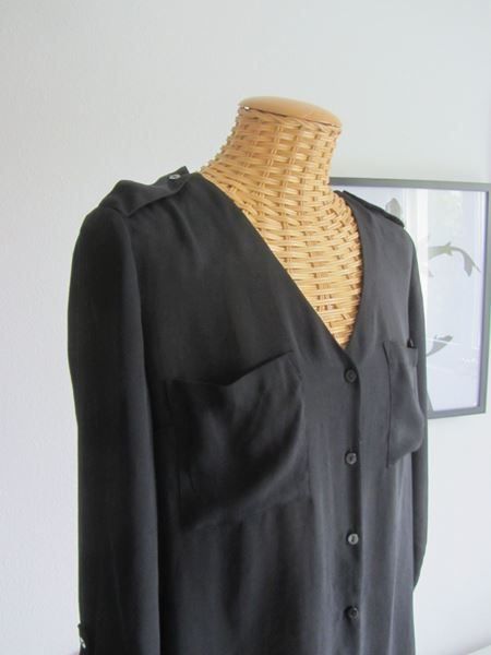 H&M Camicette: Chiffon Bluse schwarz - 34 – Usato da Zürich venduto da Diazaio 2