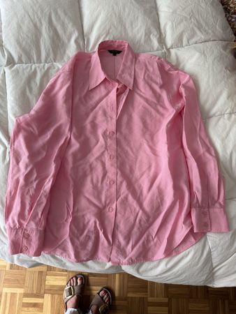 Chemise rose Massimo Dutti Taille L État neuf pour l'été
