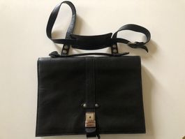 Leder Aktentasche