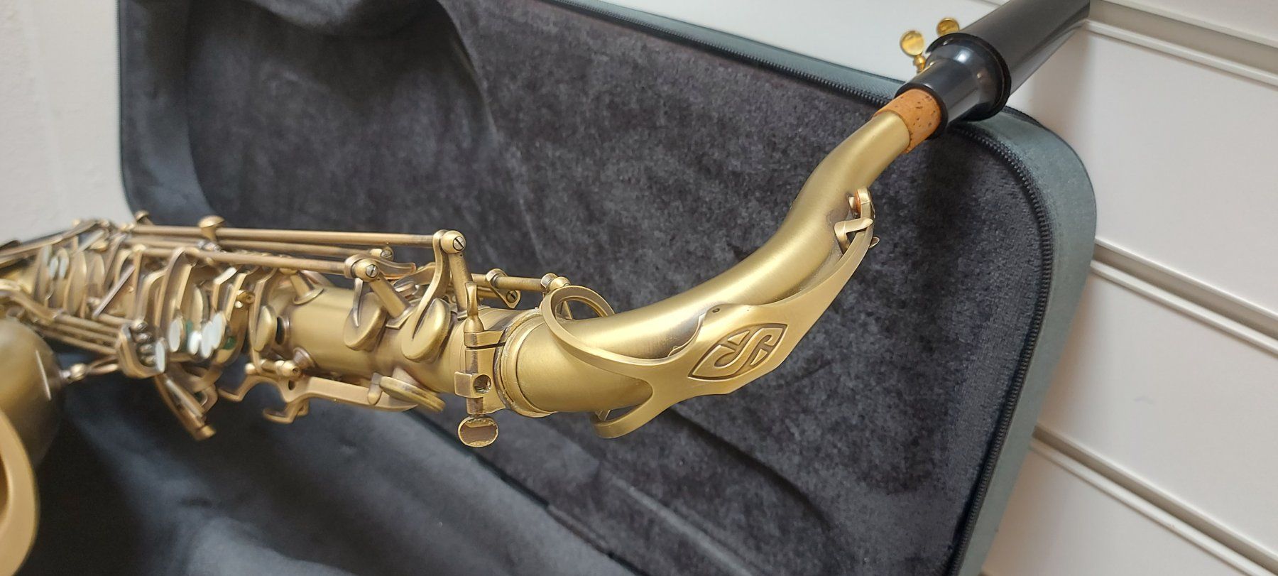 Selmer Strumenti musicali: Selmer Reference 54 Tenor Saxophone gold lacquer engraved – Usato da Glattbrugg venduto da Swissmusik 3