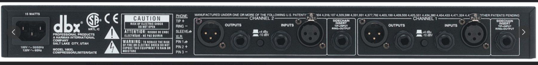 Compressori: DBX – Usato da Signau venduto da jamblaser 1