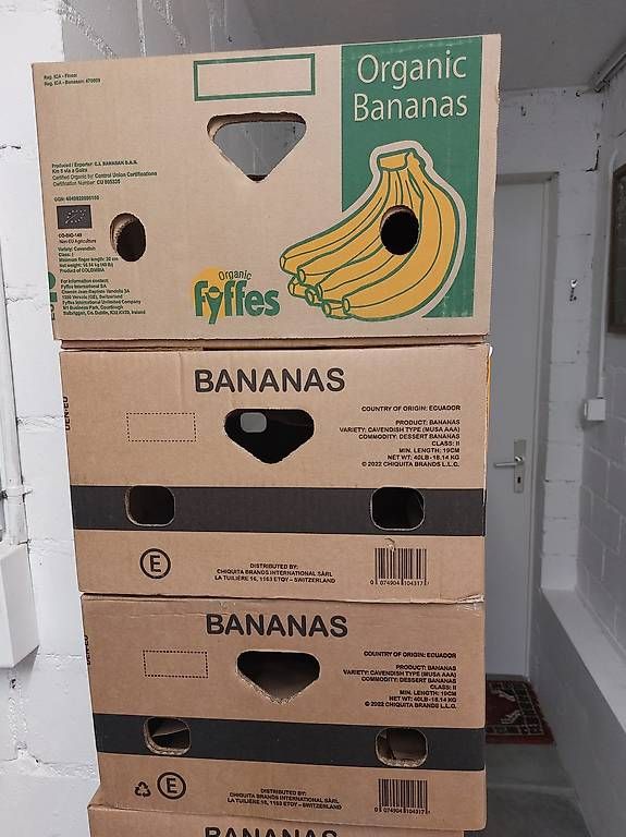 Cartoni: Bananenschachtel – Usato da Etzgen venduto da Ptina