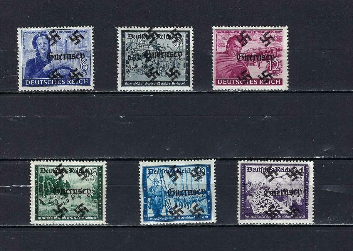 Alle Briefmarken: WKII Besetzung ** – Neu und originalverpackt aus Altstätten SG von Nandodax