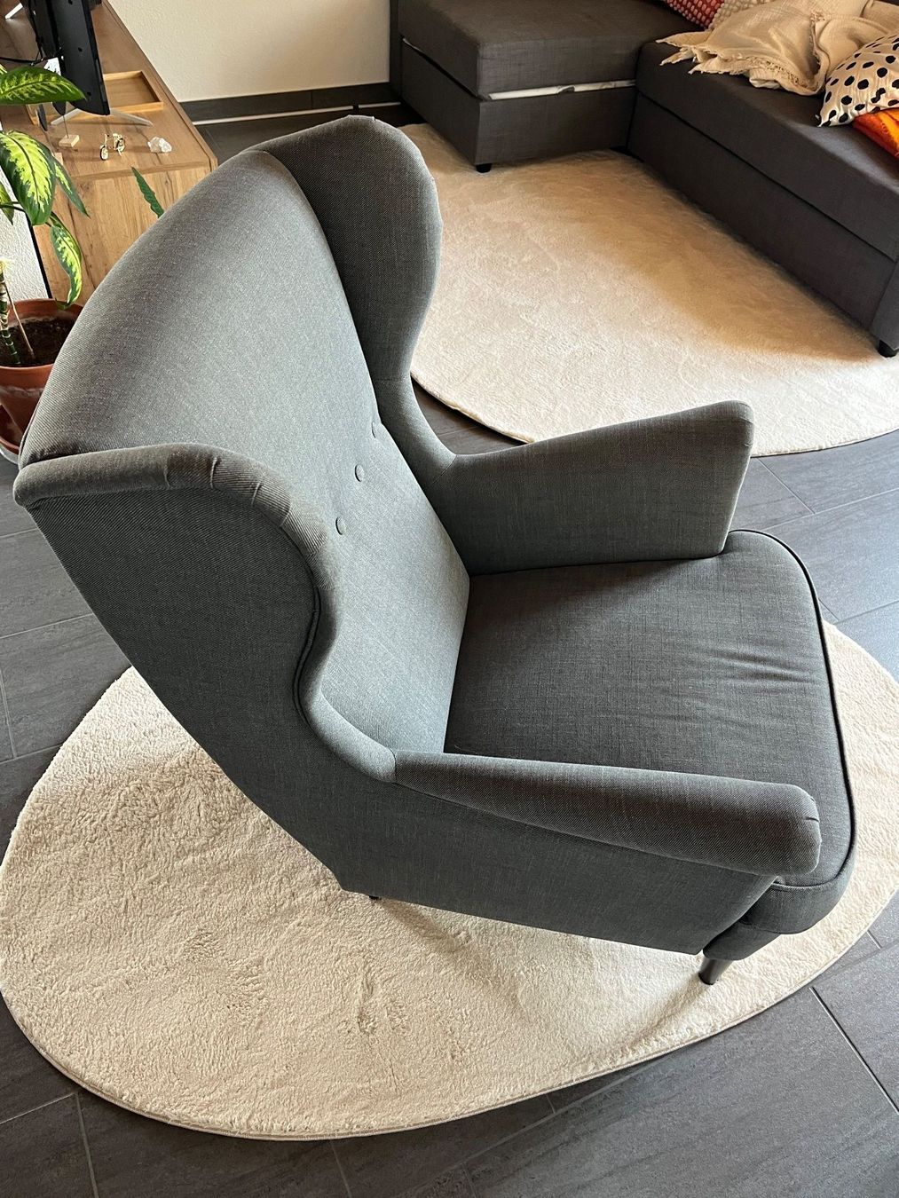 Ikea Poltrone: IKEA STRANDMON Ohrensessel – Usato da Buchs AG venduto da lucazubi7 1