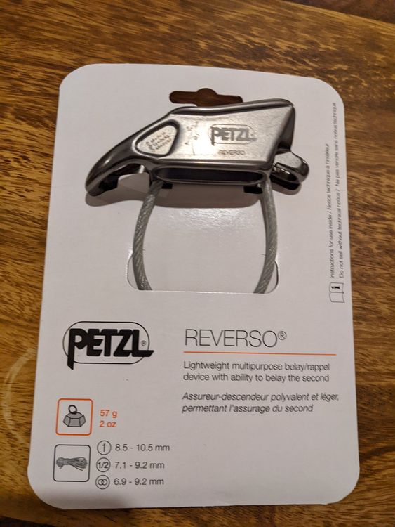 Petzl Reverso Sicherungsgerät | Kaufen auf Ricardo