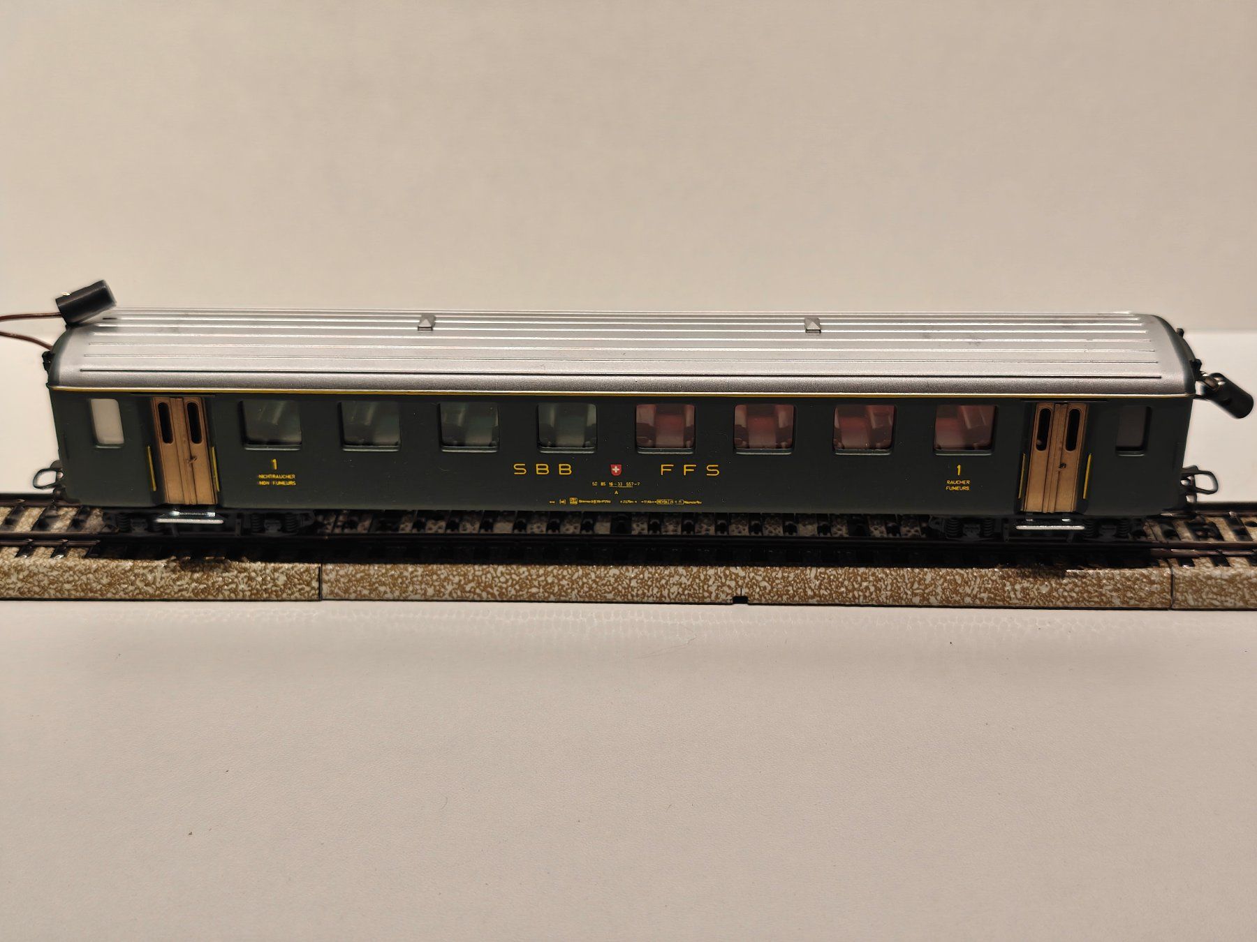 Hag Modellini di ferrovie: 3 Wagen (Hag?) – Usato da Braunau venduto da Homersimpson 5