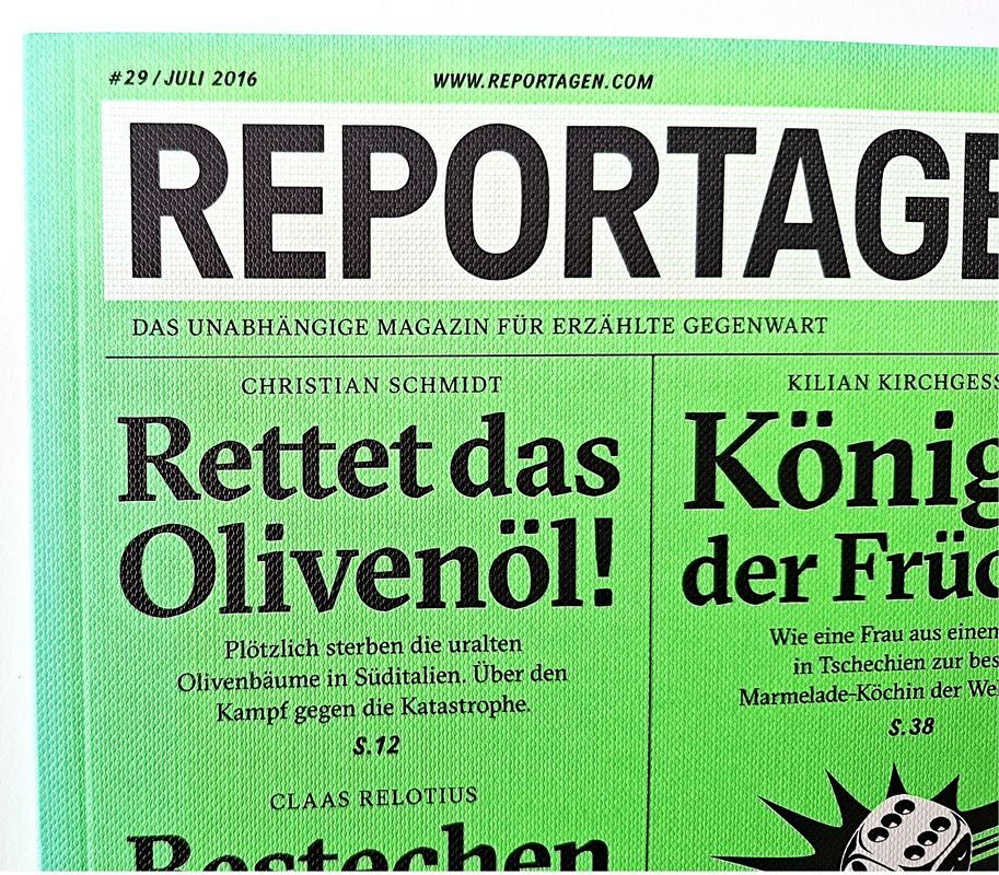 Revues & Magazines: REPORTAGEN Nr. 29 Juli 2016 – D'occasion à Wil SG par Restwert_Wil 1