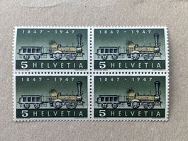 277, Viererblock, postfrisch