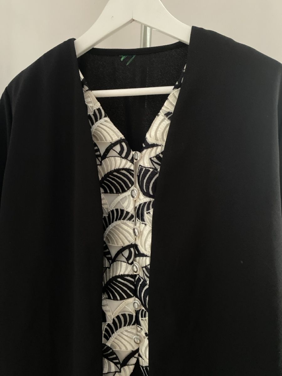 Camicette: Schicke Bluse Gr.m Schwarz mit Muster – Usato da lommis venduto da inf_thv8 1