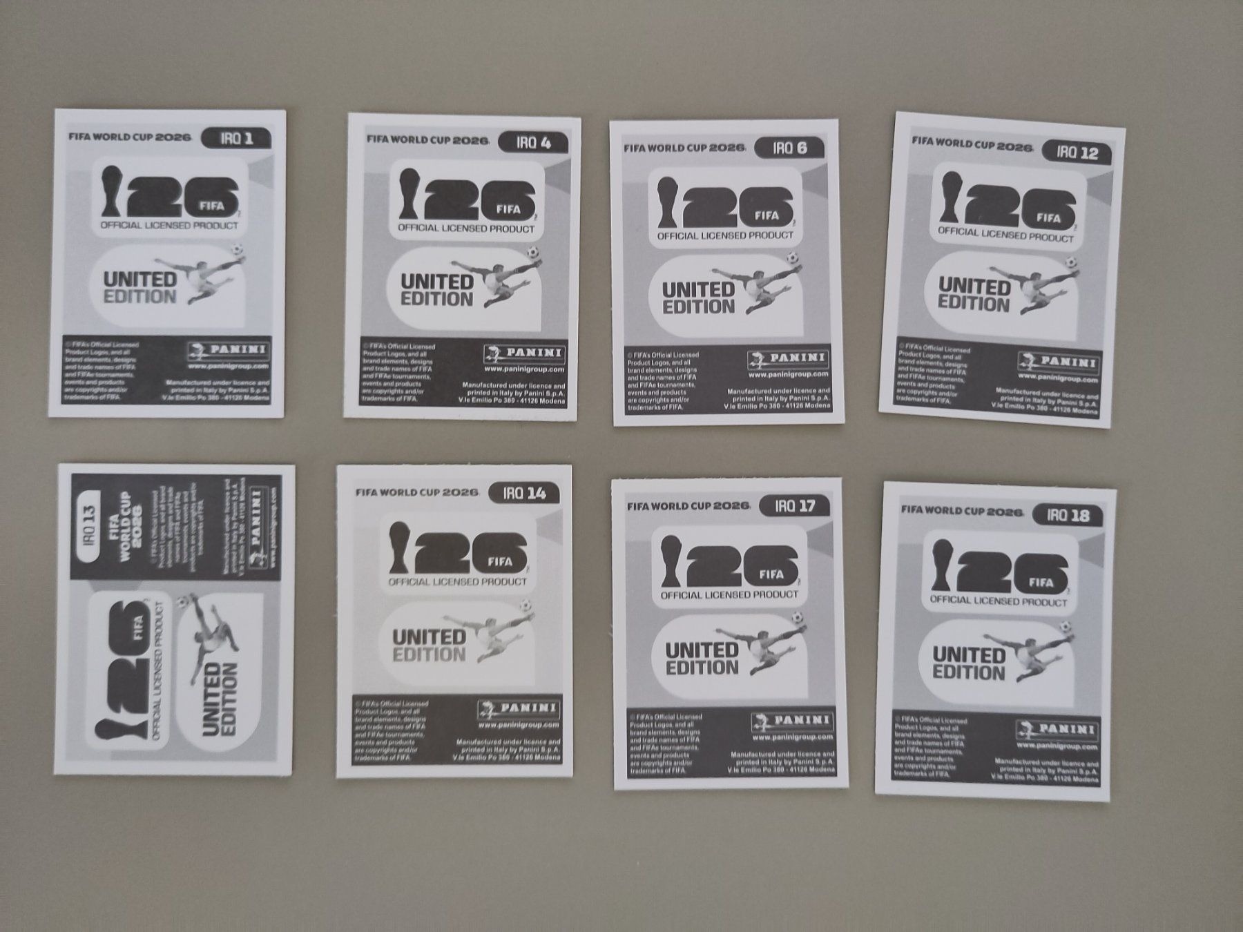 Panini Sammelbilder & Trading cards: FIFA Panini Iraq (IRQ) – Gebraucht aus Bern von gil_rkx8 1