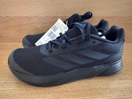 NEU Adidas Duramo SL K Laufschuhe, Schwarz, Grösse 39 1/3