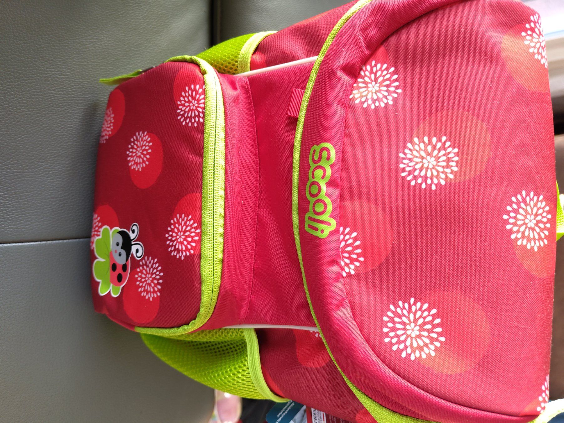 Borse & Zaini: Scooli Kindergarten Rucksack Rot Marienkäfer Neu Brustgurt – Nuovo e nell'imballaggio originale da Leuggern venduto da Pummi19 1