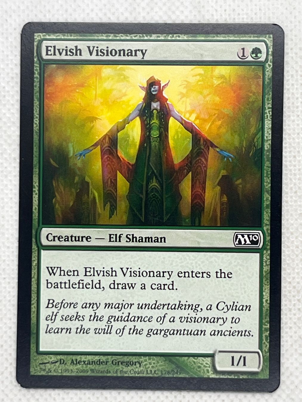 Magic The Gathering Carte collezionabili: MTG Elvish Visionary M10 182 Englisch Common – Usato da Hinterkappelen venduto da Kim1992