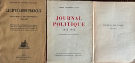 Journal politique  et documents diplomatiques, 1939-1943