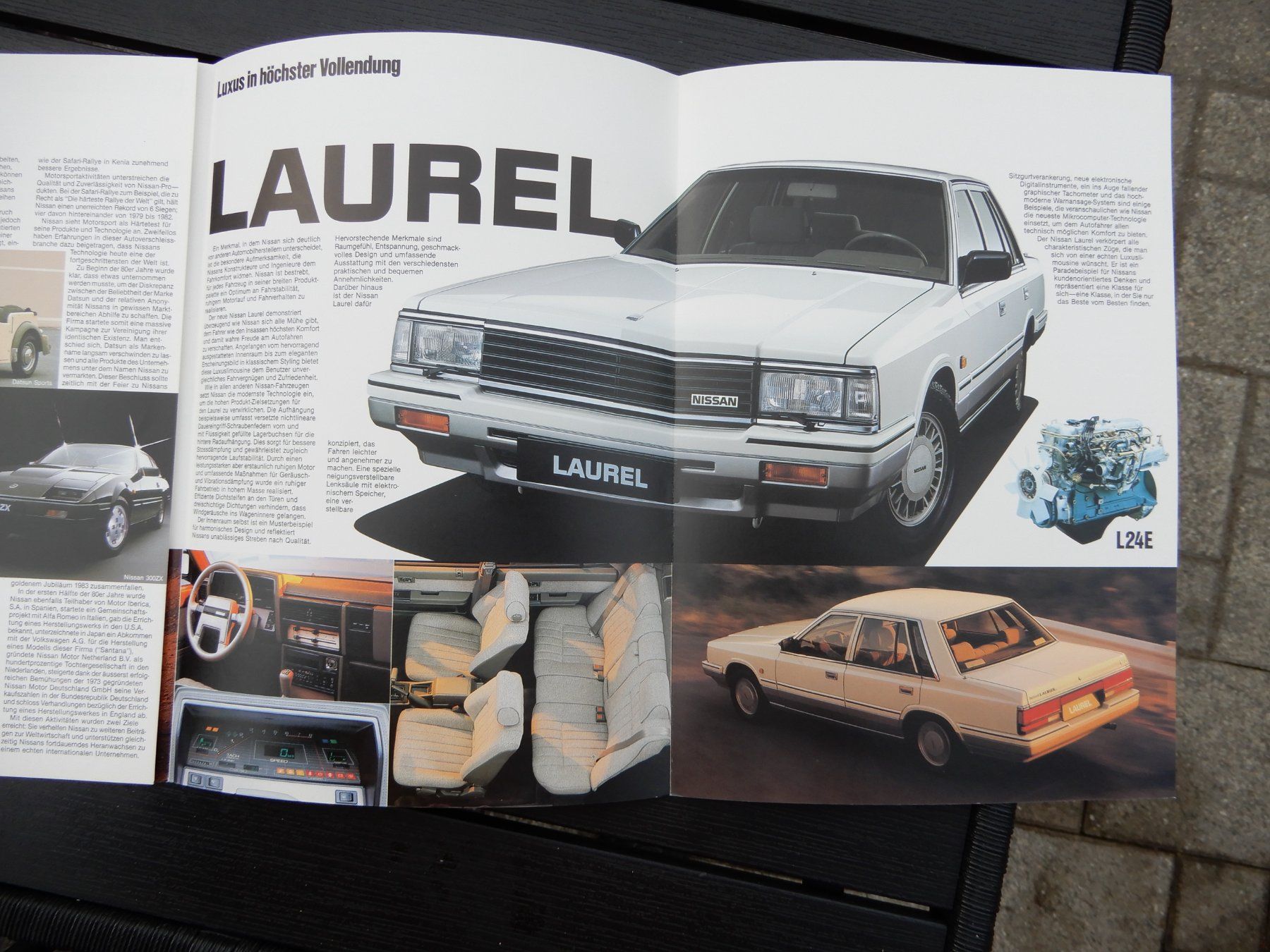 Nissan Dokumente: Nissan Prospekt 300ZX, Laurel – Gebraucht aus Herisau von Fissore 3