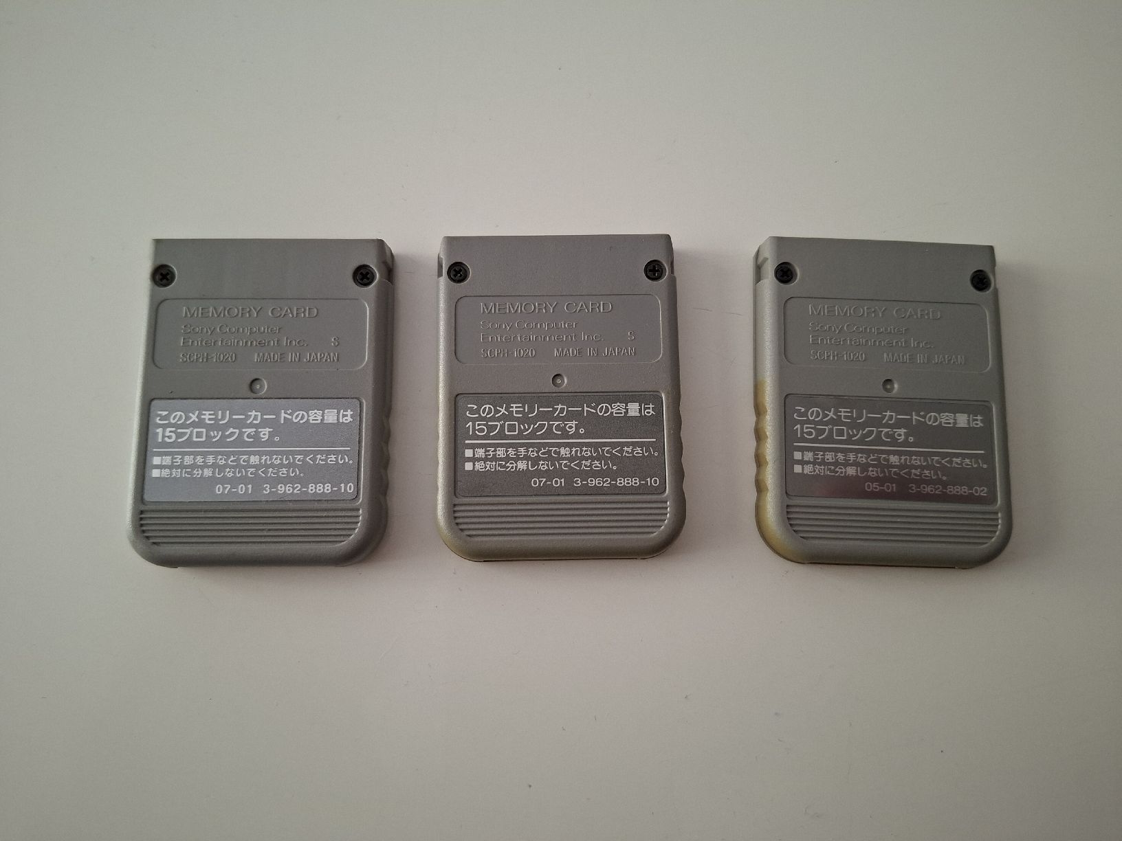 Sony Memory unit & Memory card: memorycard ps1  – Usato da Arbon venduto da woj_765s 1