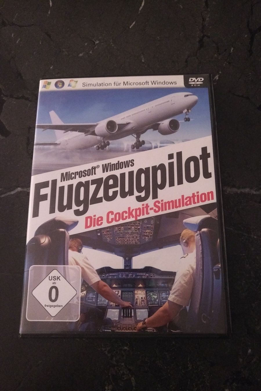 Microsoft Giochi: Flugzeugpilot Die Cockpit Simulation – Usato da Biel/Bienne venduto da Eric070