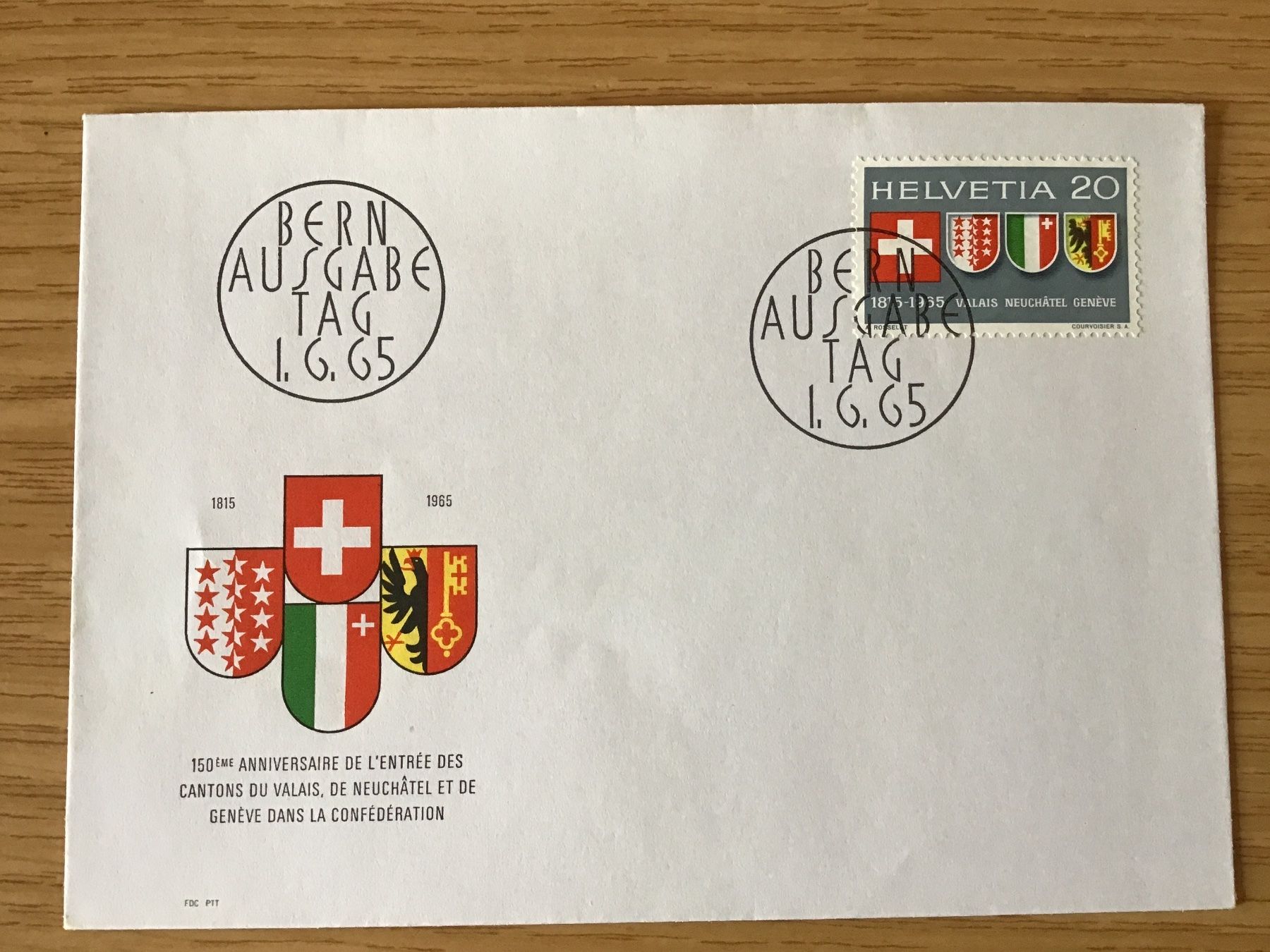 Alle Briefmarken: FDC PTT 1965 – Gebraucht aus Urtenen-Schönbühl von absolut08