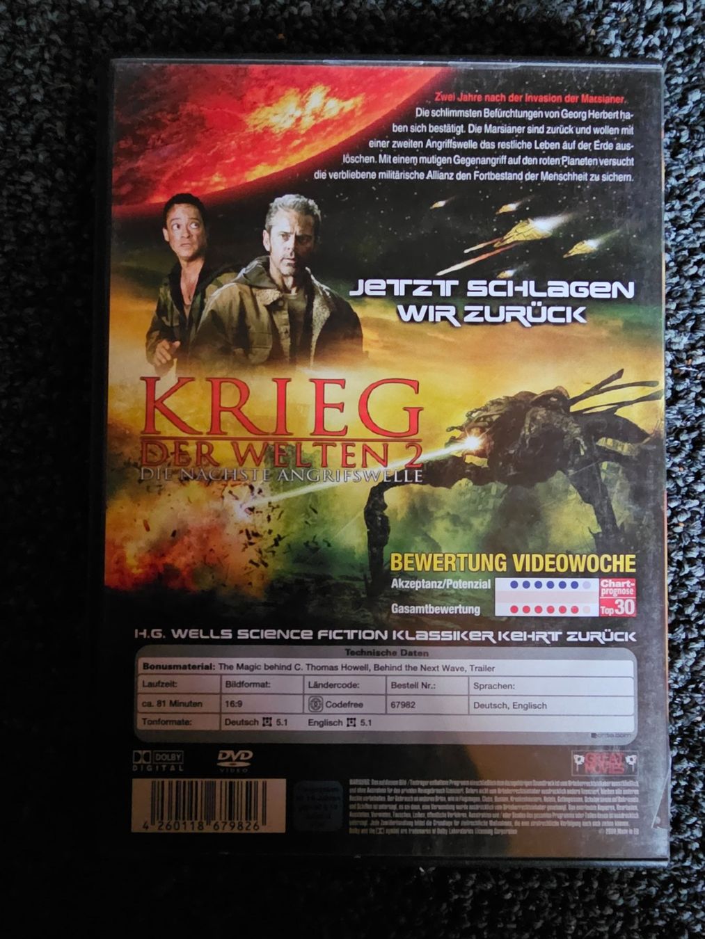 Tutti i DVDs: KRIEG DER WELTEN 2(14265) – Usato da Ruswil venduto da M71 1