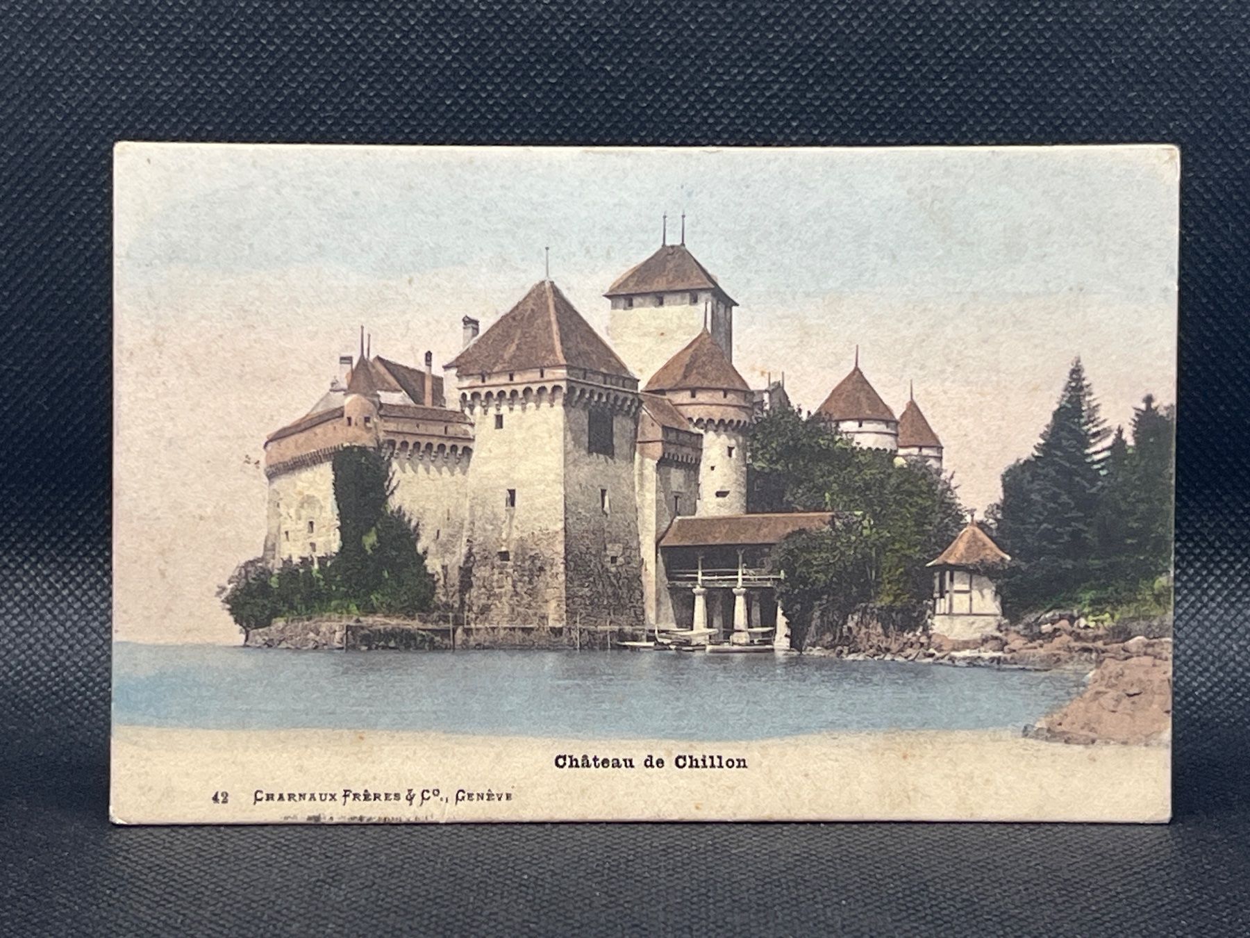Cartoline postali: Château de Chillon – Usato da Widnau venduto da Brusi9