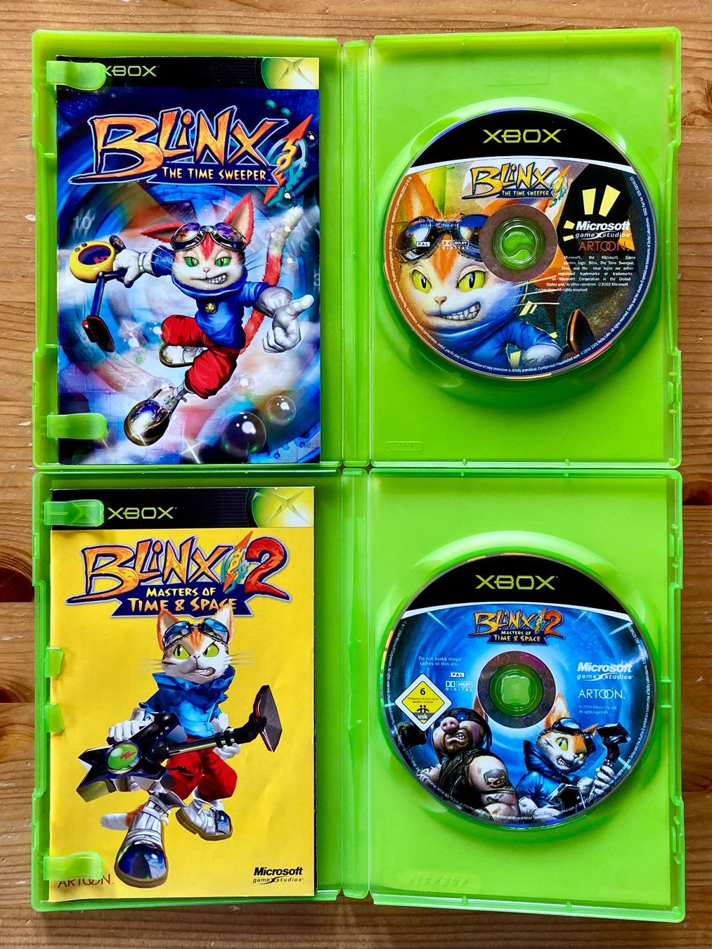 Microsoft Giochi: Blinx & Blinx 2 (Bundle) - Xbox – Usato da Zürich venduto da Djmotionch 1