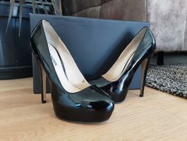 Steve Madden Pumps schwarz Lack Grösse 37 guter Zustand