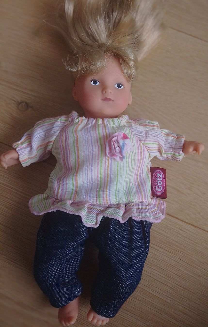 Götz Bambole: Puppe Weichkörper Götz 23cm Hoch – Usato da Wohlen AG venduto da salamanderspielwaren 2