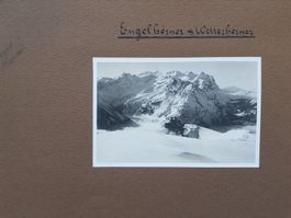 ca. 32 antike Blätter aus Foto Album antike Photos um 1923