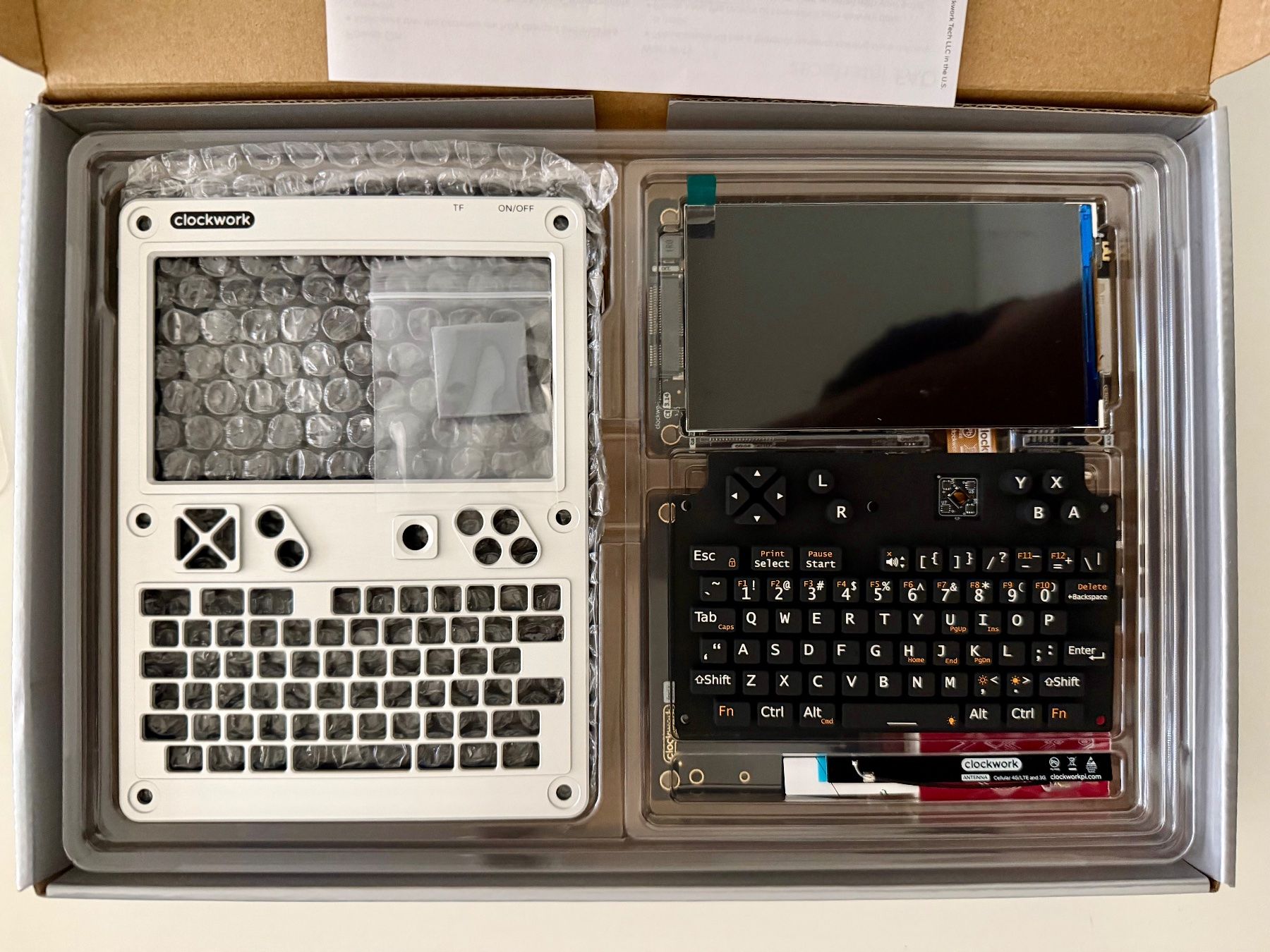 PCs: ClockworkPi uConsole CM4-S 4GB (DIY-Kit) – Neu (gemäss Beschreibung) aus Zürich von Schnullimaus 1