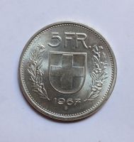 5 fr argent 1967