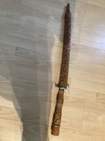 Schwert, Holzgriff und Scheide, Dekoration, Top!
