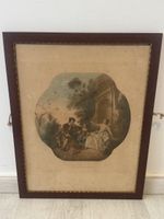 Gravure ancienne "L'Innocence" d'après Nicolas Lancret