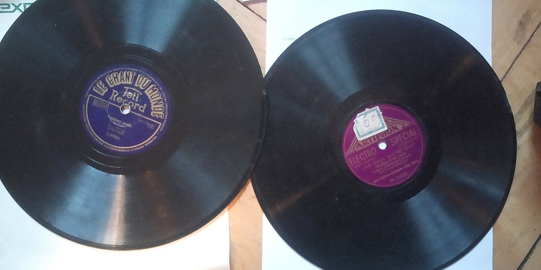 Dischi in vinile: Plattensammlung Schellack Platten antike Schellackplatten – Usato da st.gallen venduto da Strubili 5